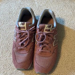 Gently worn New Balance 696 sneakers